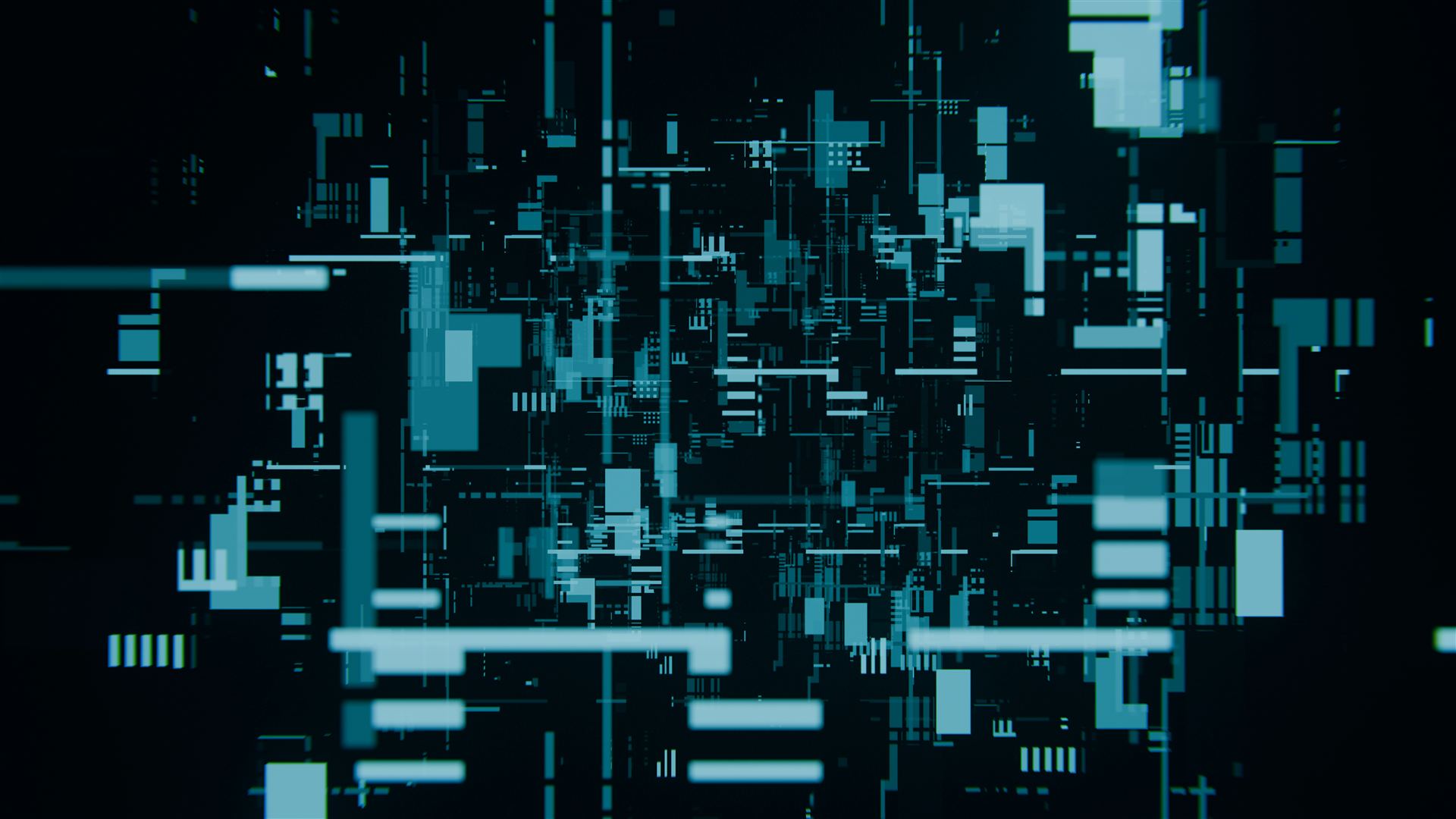 Abstract dark blue security grid pattern